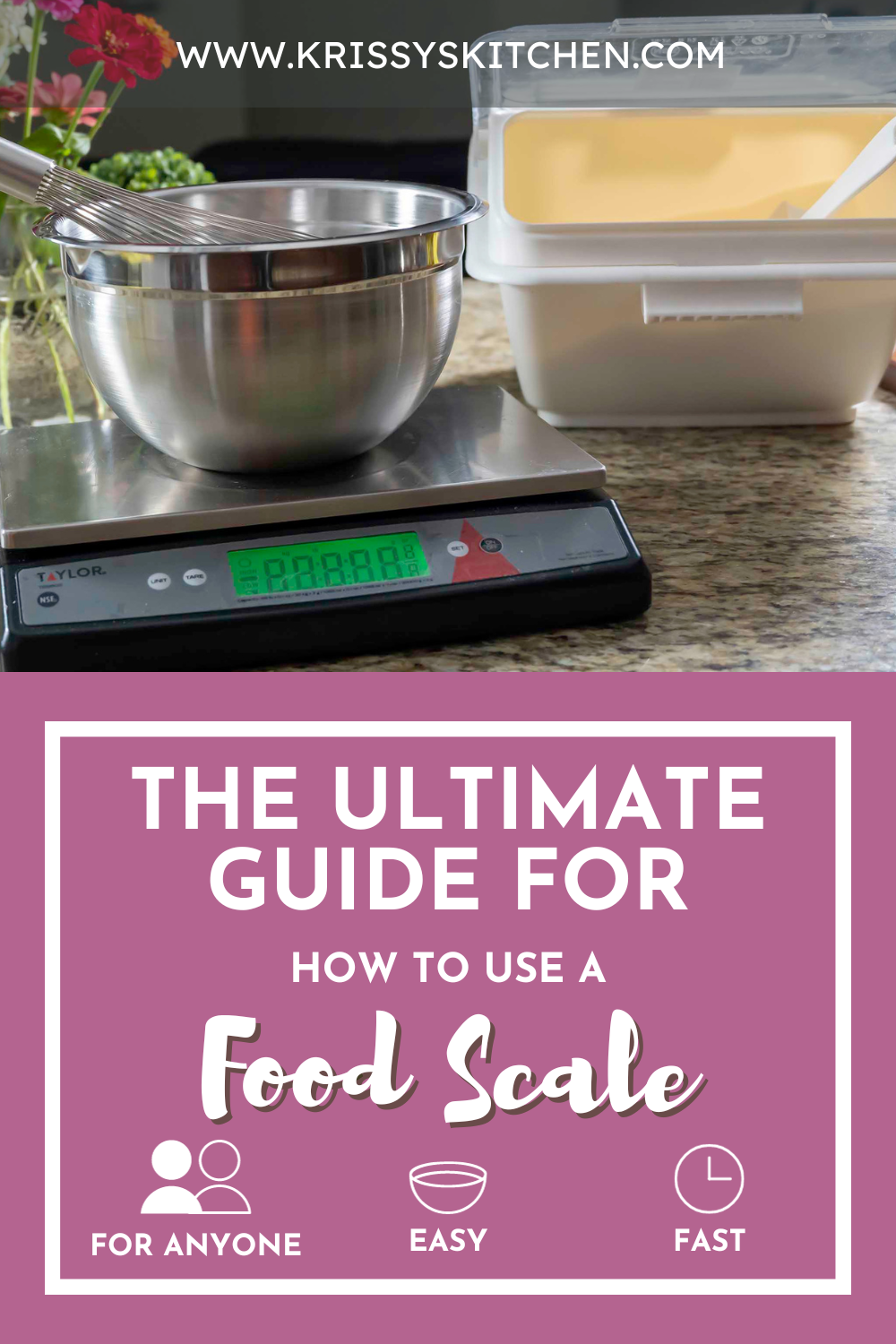 How to use a Food Scale a guide to using food scales