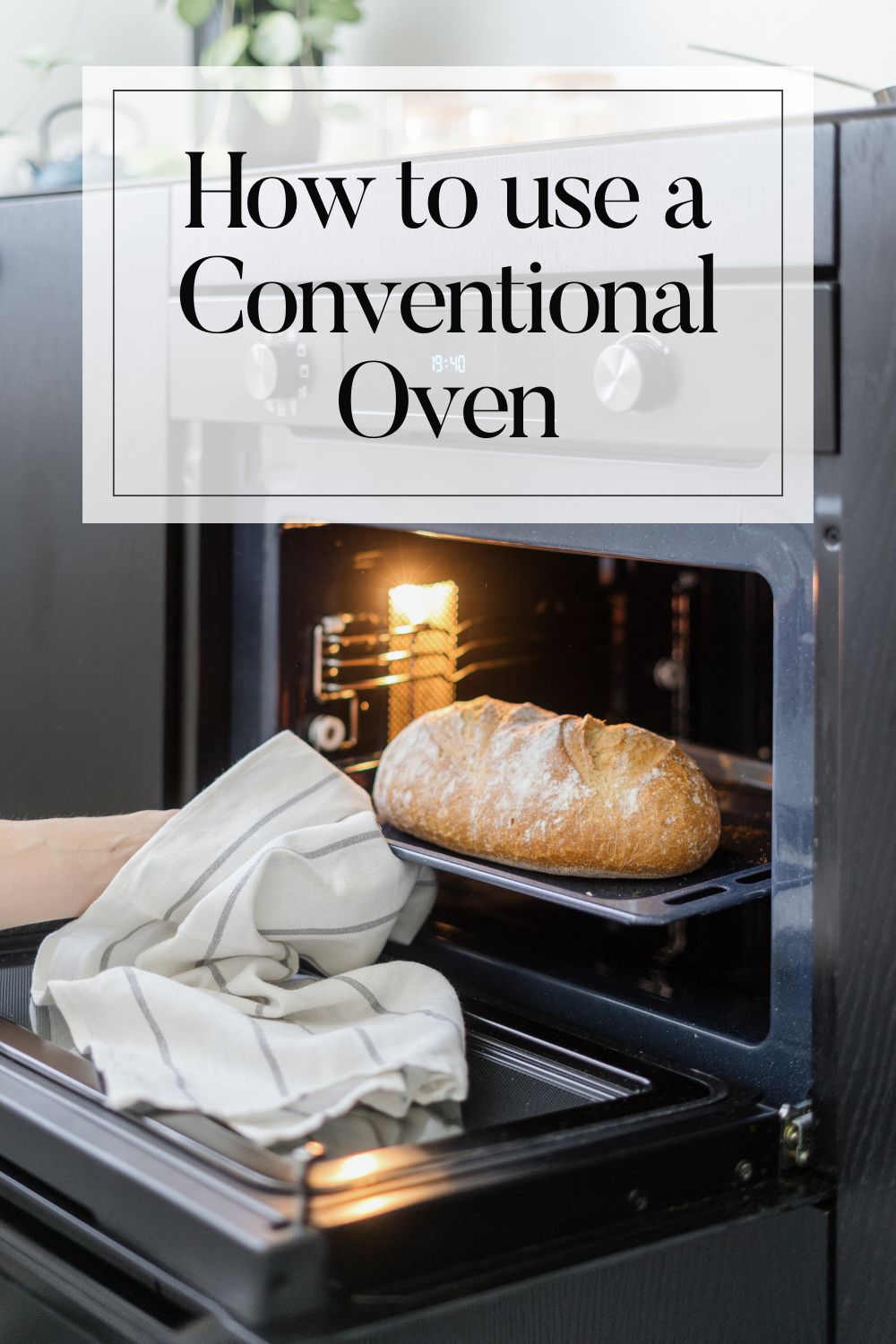 How to use a Conventional Oven | Krissy's Kitchen