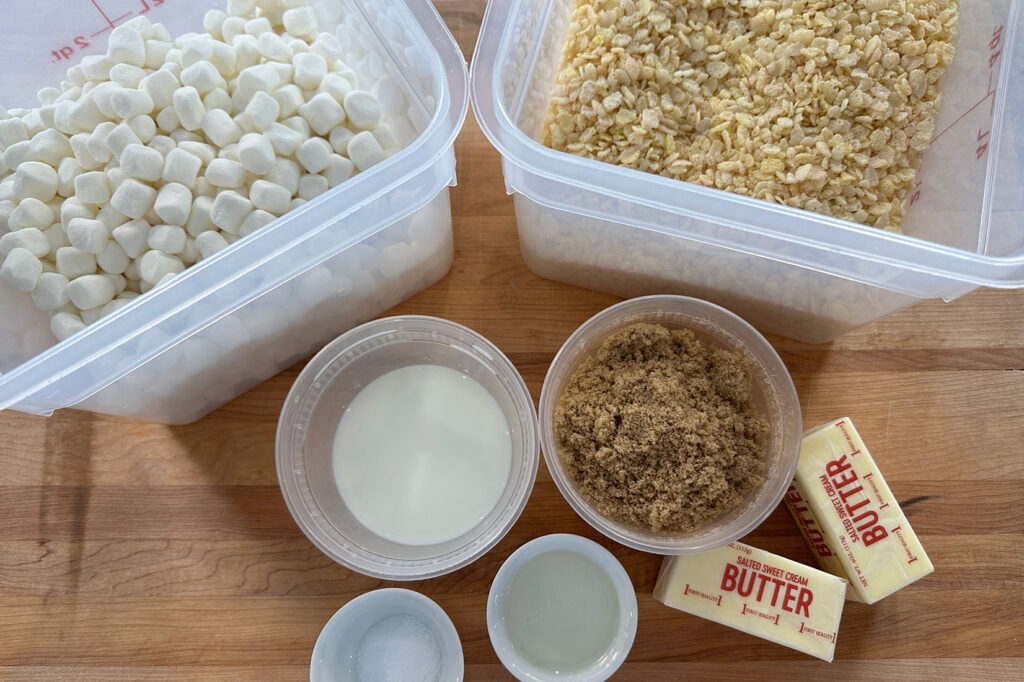 caramel rice krispie treats recipe
