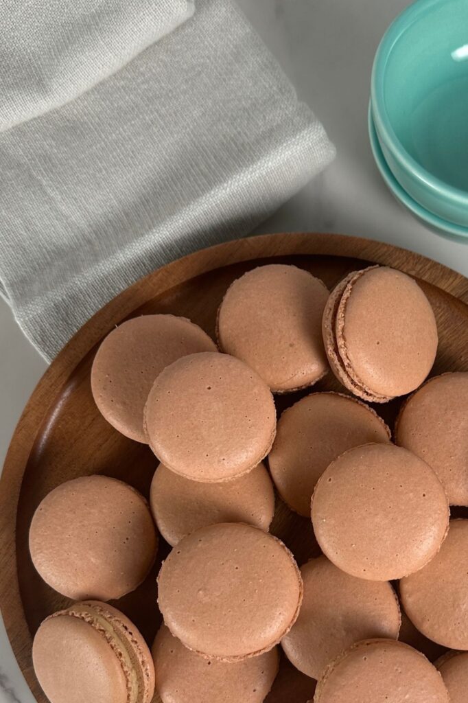 Pile of macarons